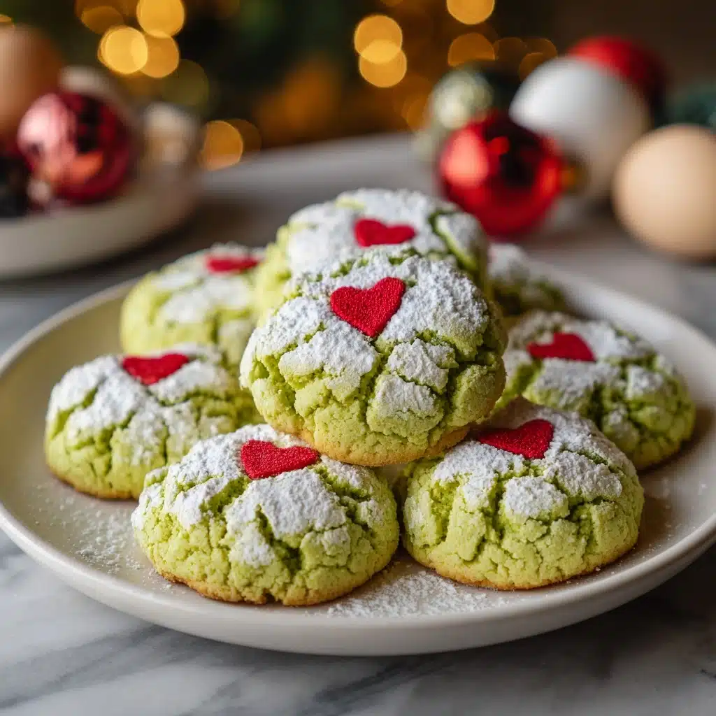Grinch Cookies Recipe - Recipe Image