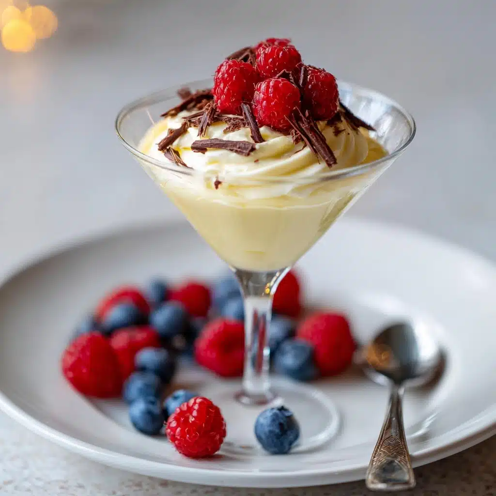 Classic French Vanilla Mousse Recipe - Recipe Image