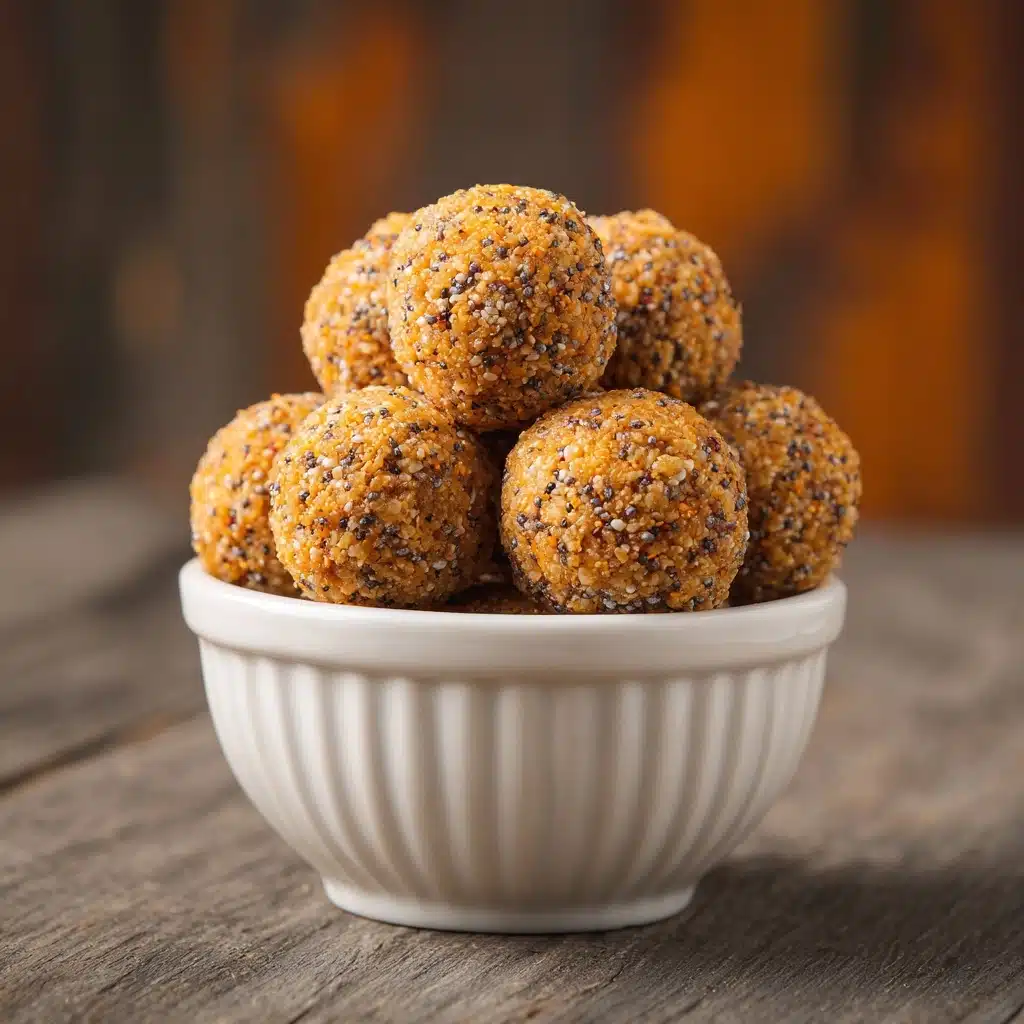 No-Bake Healthy Pumpkin Pie Energy Balls Recipe