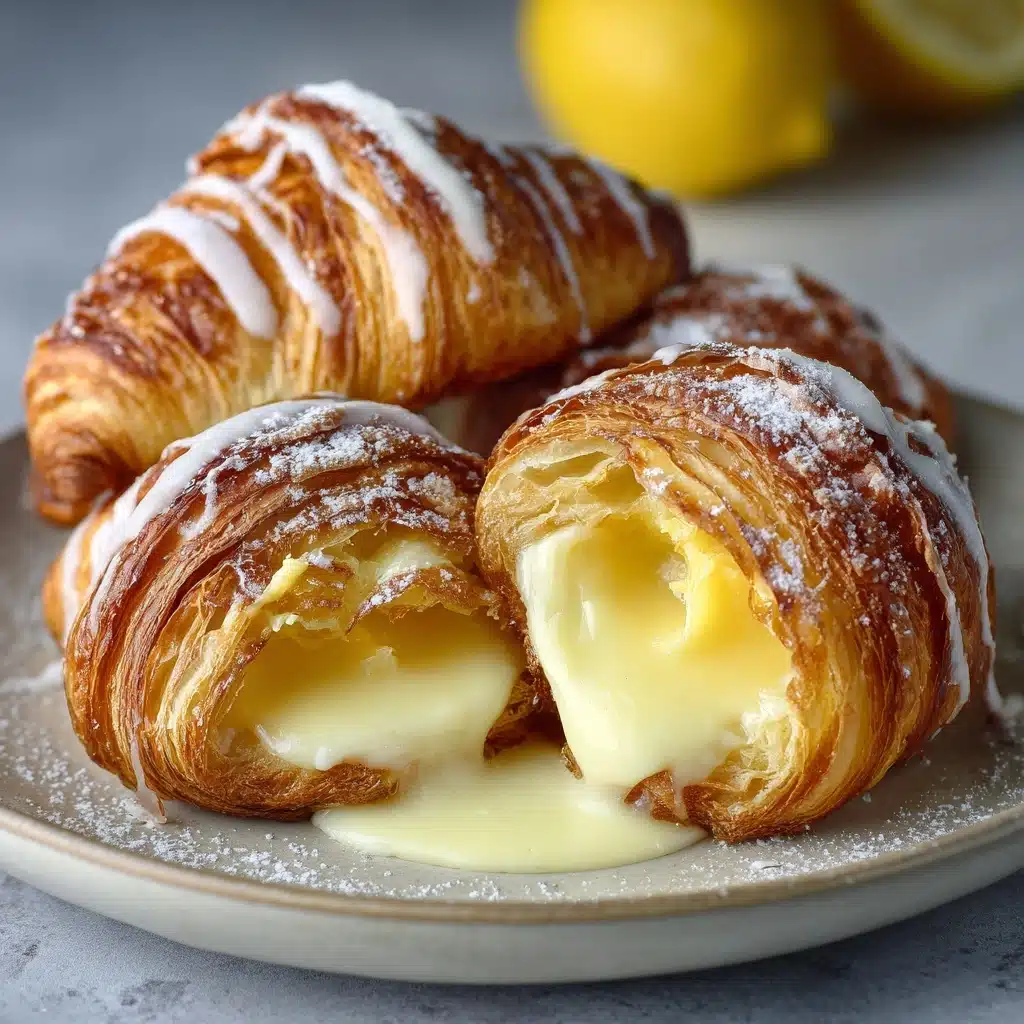 Lemon Cheesecake Crescent Rolls Recipe