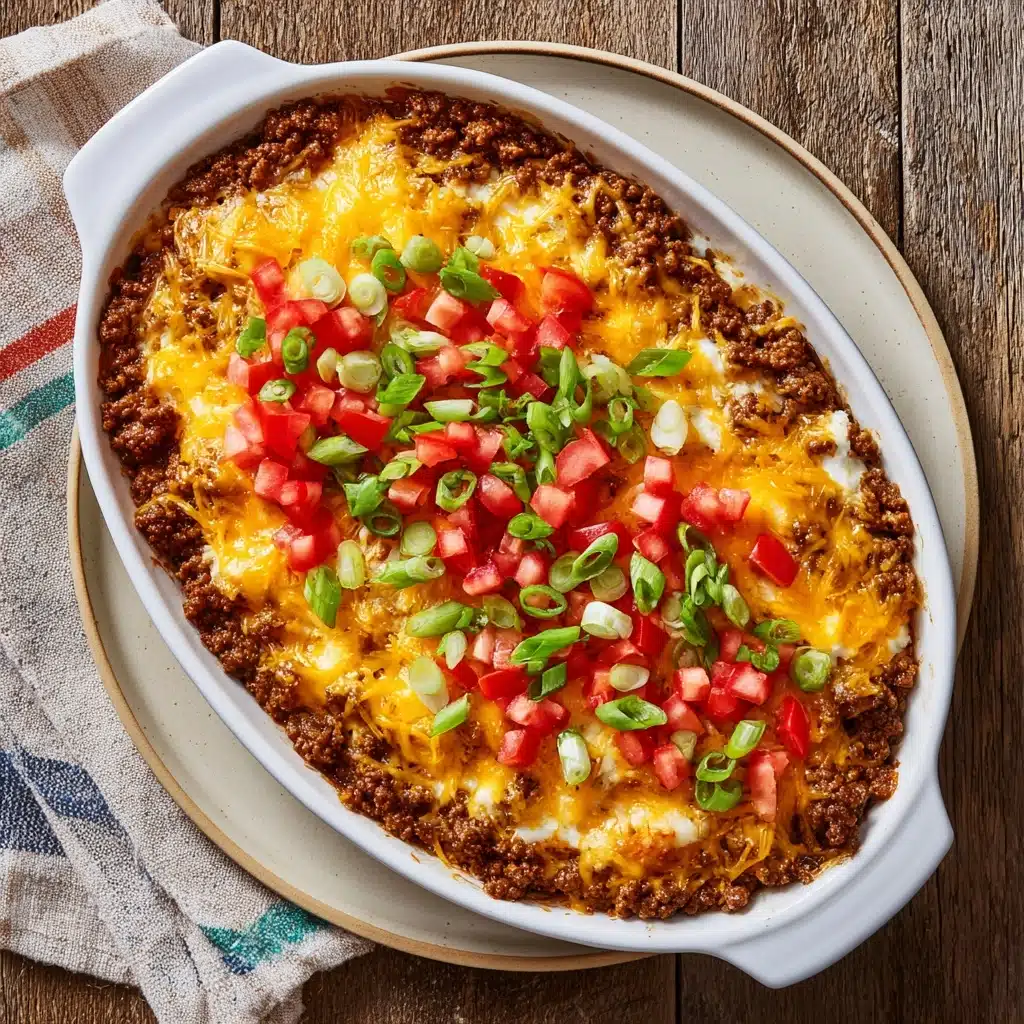 Baked Taco Dip Recipe - Recipe Image