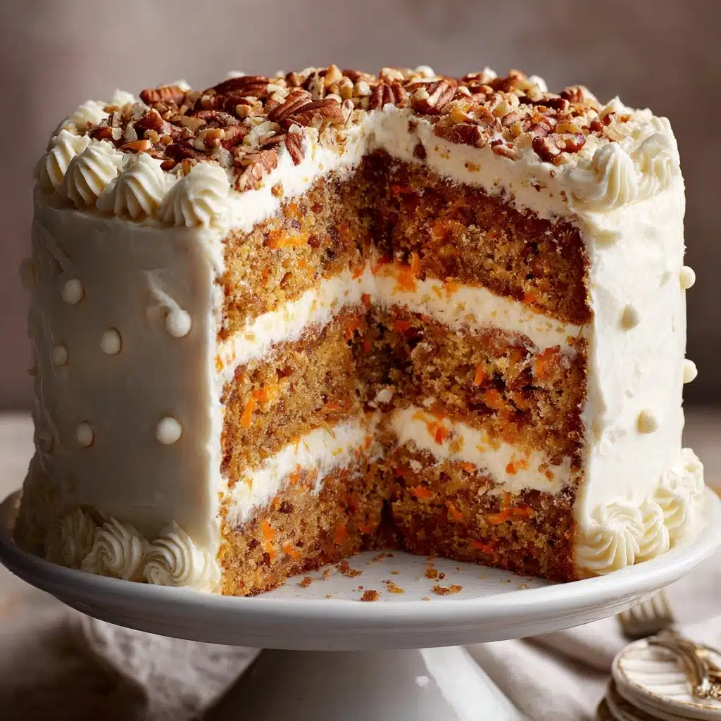 Homemade Moist Carrot Cake Recipe