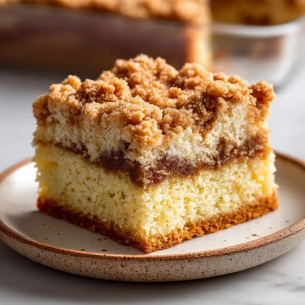 Classic Cinnamon Streusel Coffee Cake Recipe