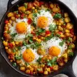 Simple Loaded Breakfast Skillet Recipe