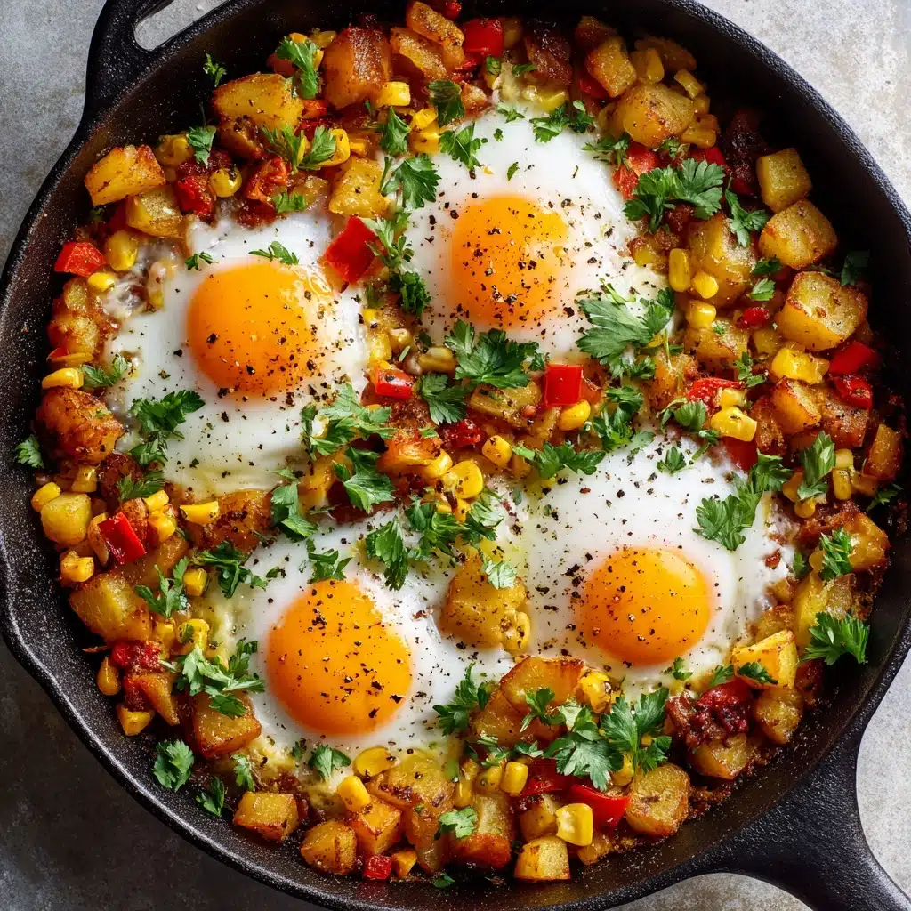 Simple Loaded Breakfast Skillet Recipe
