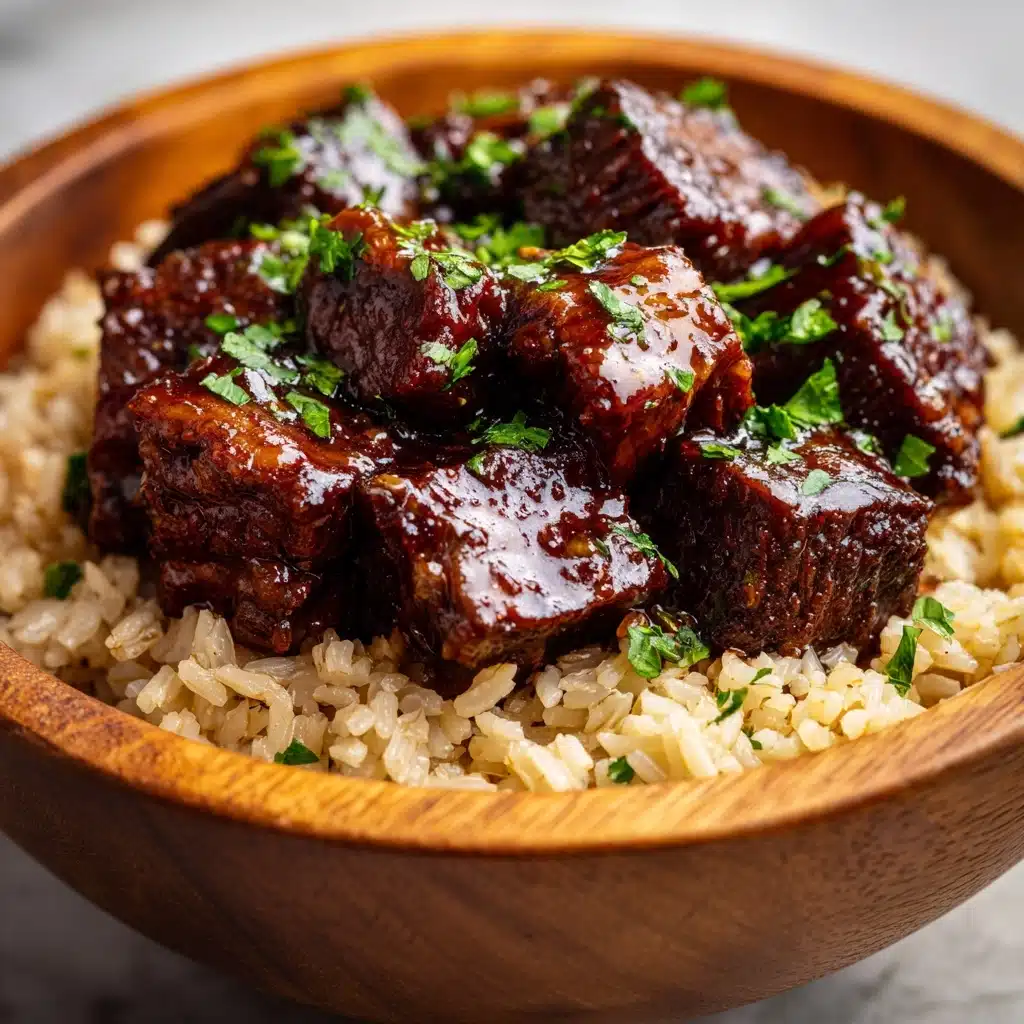Beef Tips and Rice Recipe - Recipe Image