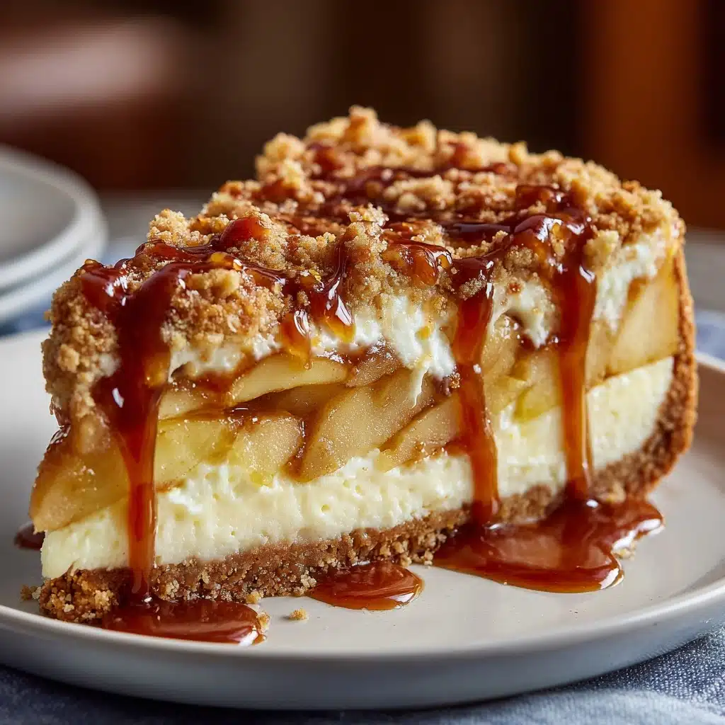 Best Apple Pie Stuffed Cheesecake Recipe