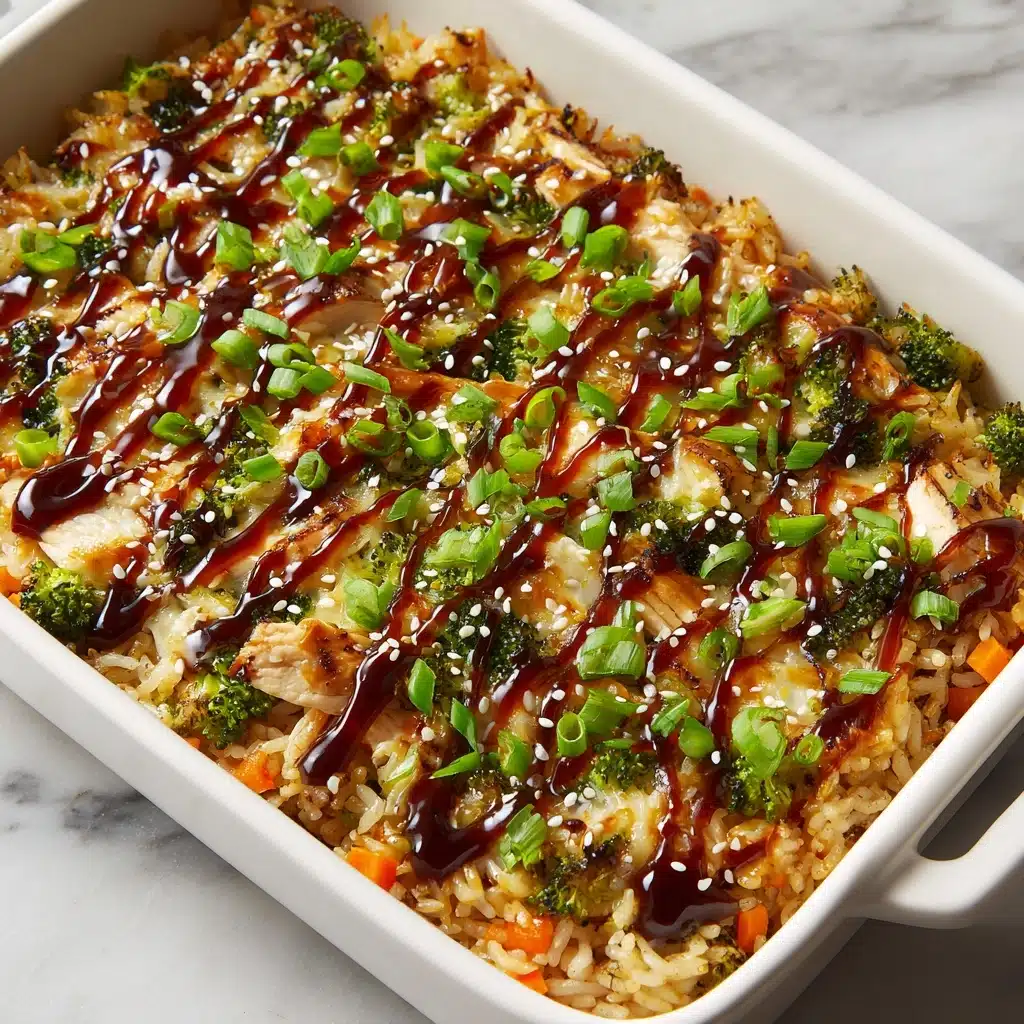 Teriyaki Chicken Casserole Recipe - Recipe Image