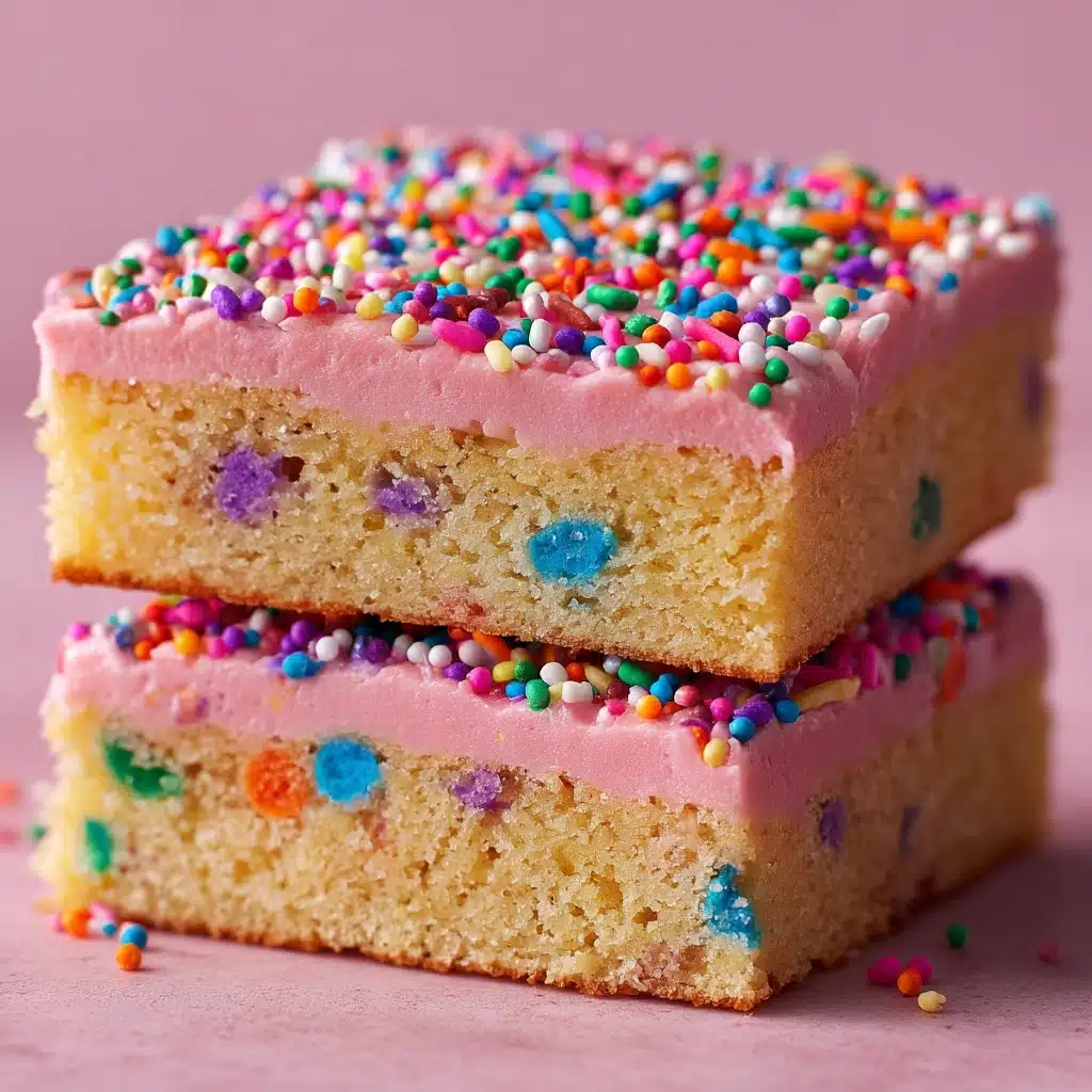 Easy Frosted Sugar Cookie Bars Recipe - Recipe Image