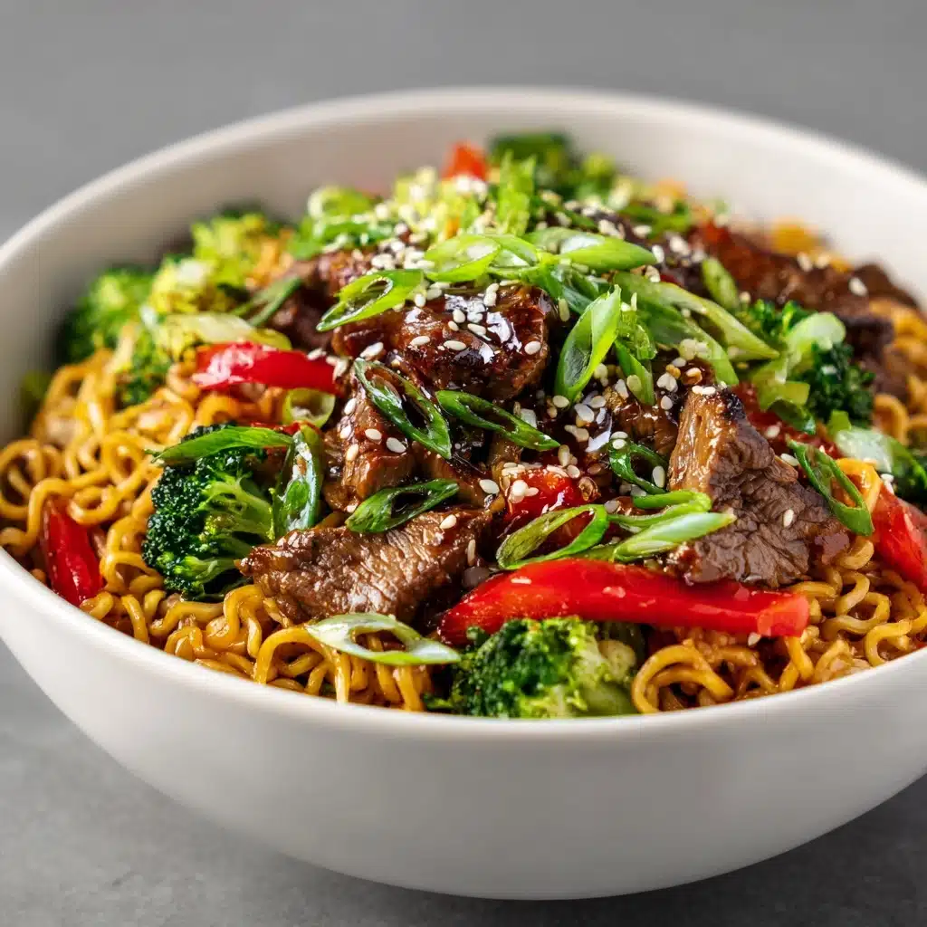 Hoisin Beef Noodles Recipe - Recipe Image