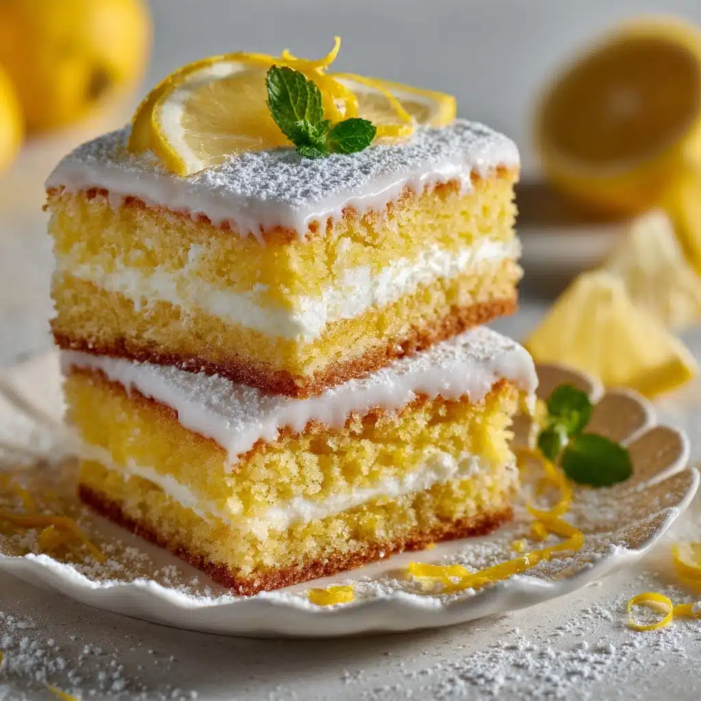 Lemon Gooey Butter Cake Recipe