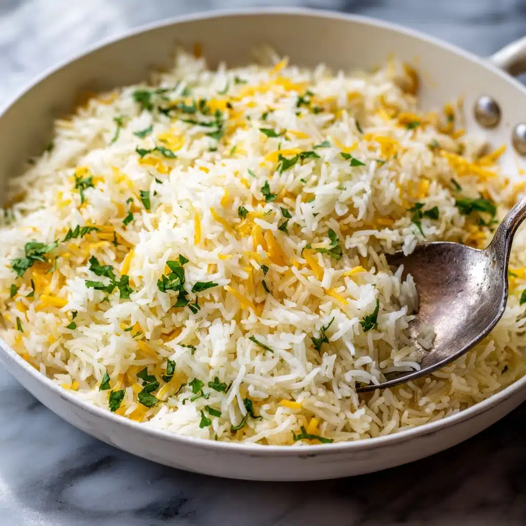 Cheesy Rice Recipe - Recipe Image