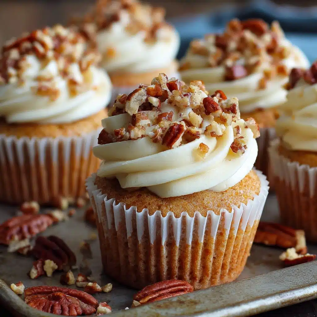 Pecan Pie Cupcakes Recipe - Recipe Image