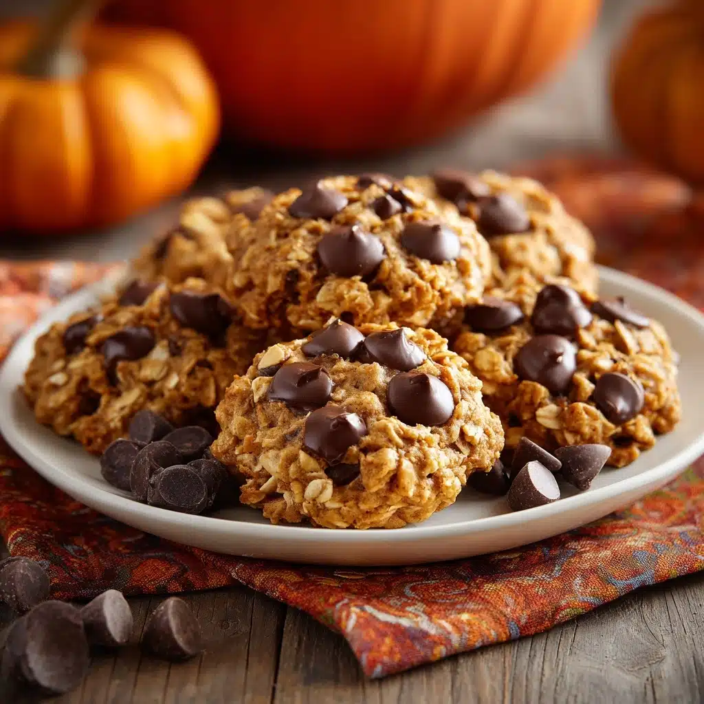 Pumpkin Oatmeal Chocolate Chip Cookies Recipe