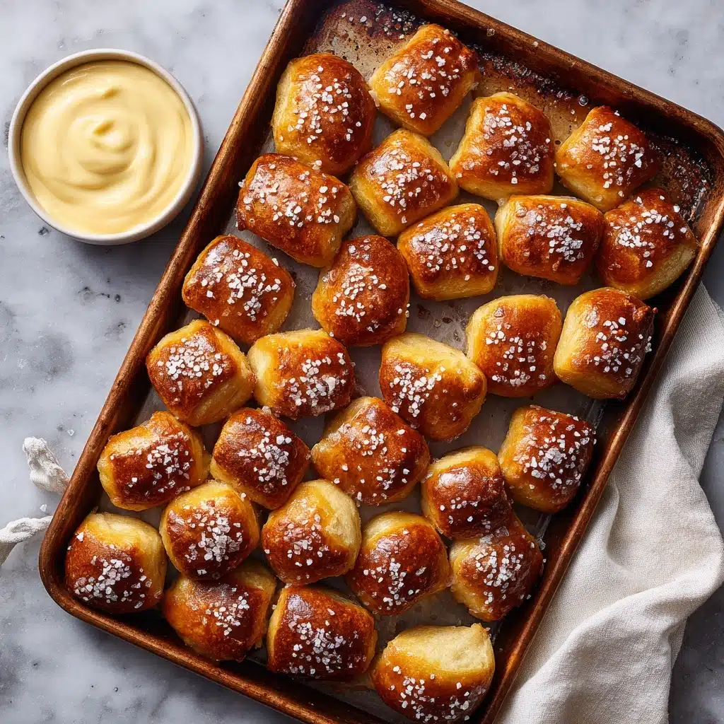 Two Ingredient Dough Pretzel Bites Recipe