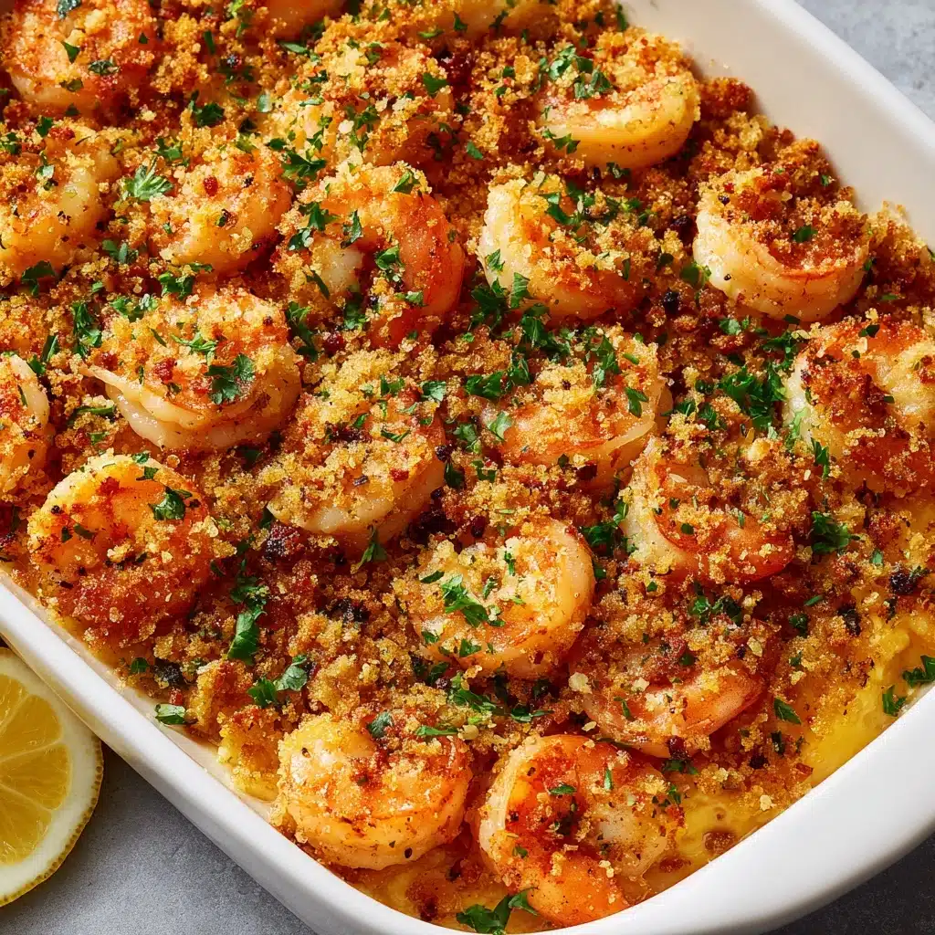 Garlic Parmesan Baked Shrimp Recipe - Recipe Image