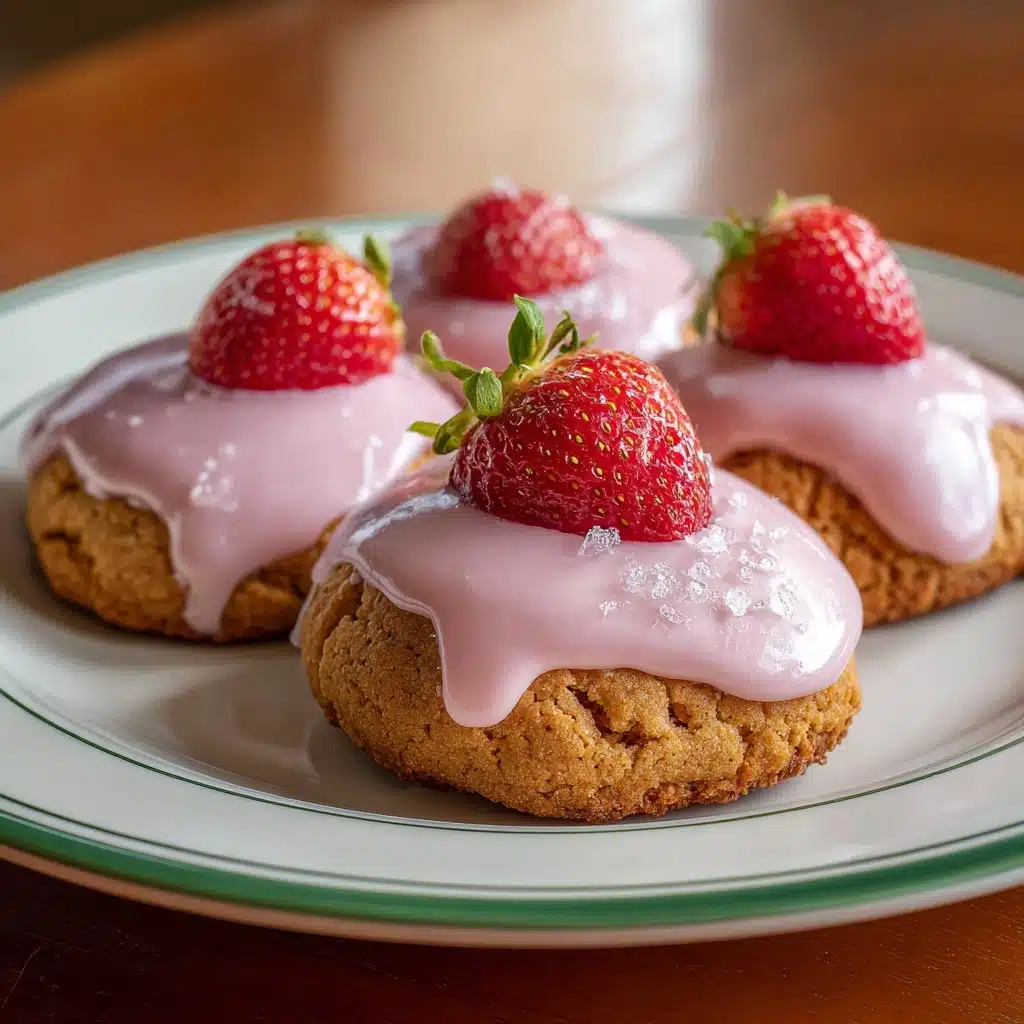 Strawberry Sugar Cookies Recipe - Recipe Image