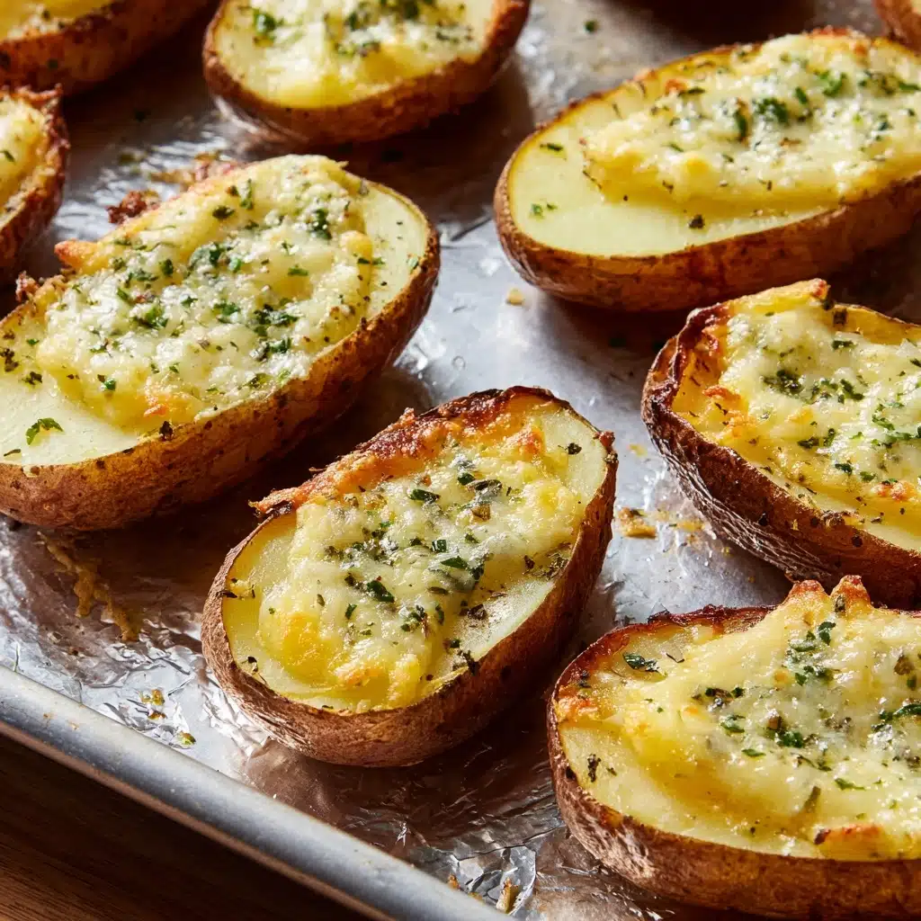 Parmesan Baked Potato Wedges Recipe - Recipe Image