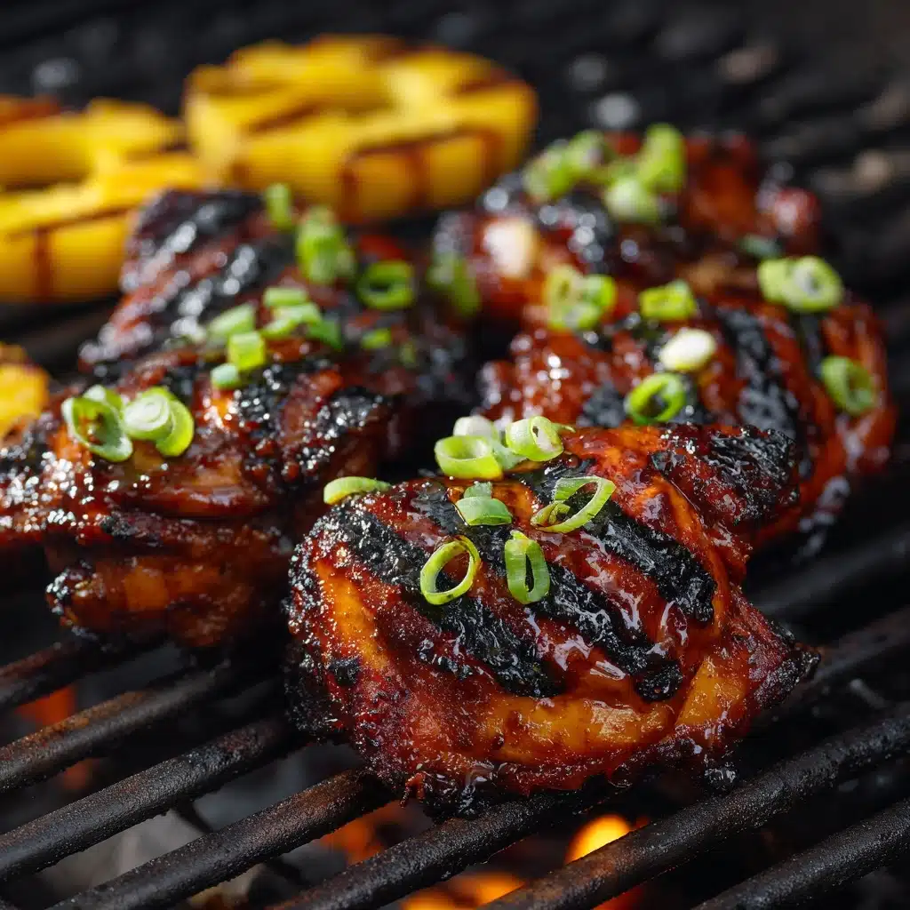 Hawaiian Grilled Teriyaki Chicken Recipe - Recipe Image