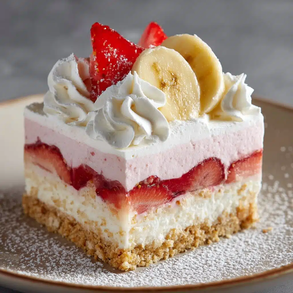 Strawberry Banana Cream Delight Recipe - Recipe Image