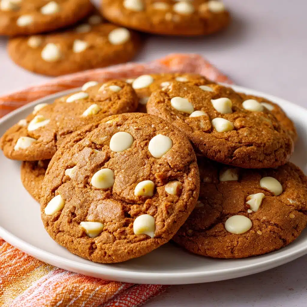 Pumpkin White Chocolate Chip Cookies Recipe - Recipe Image
