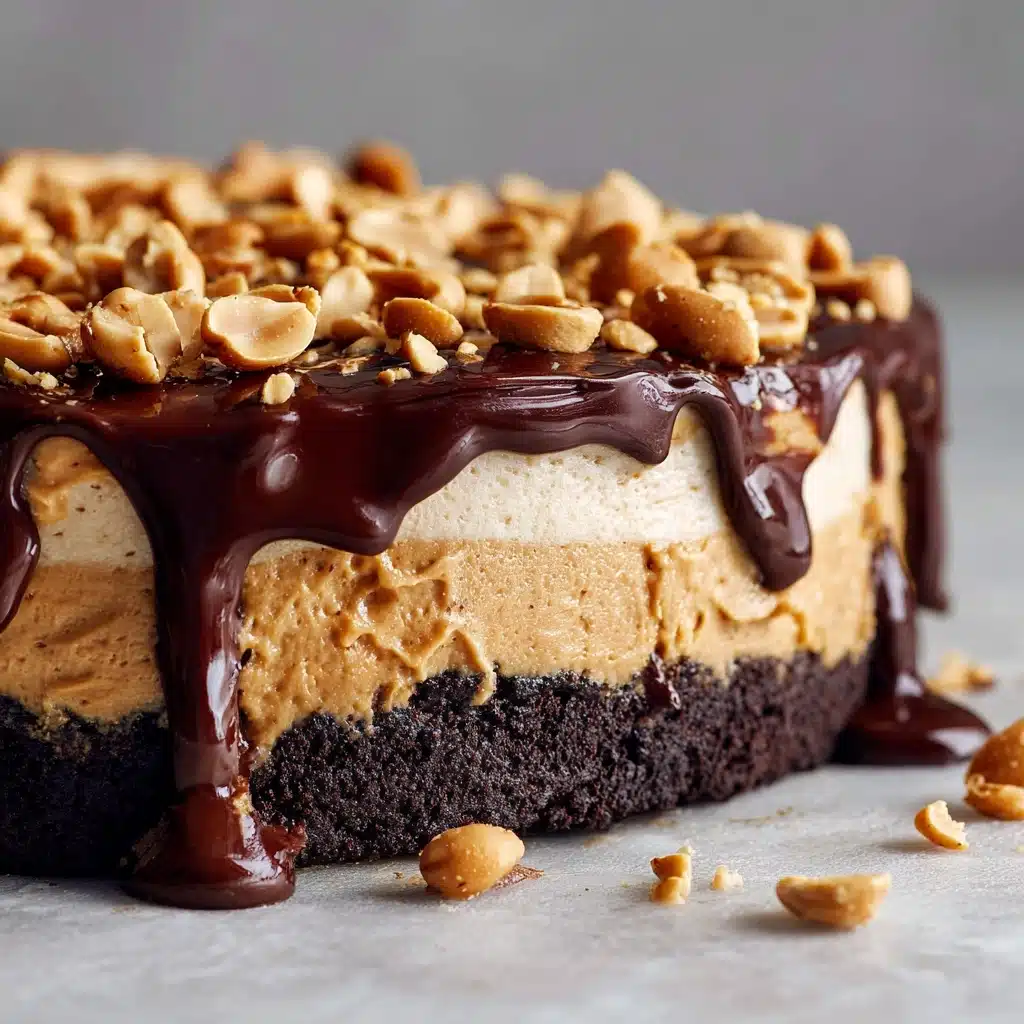 Hot Fudge Peanut Butter Pie Recipe - Recipe Image