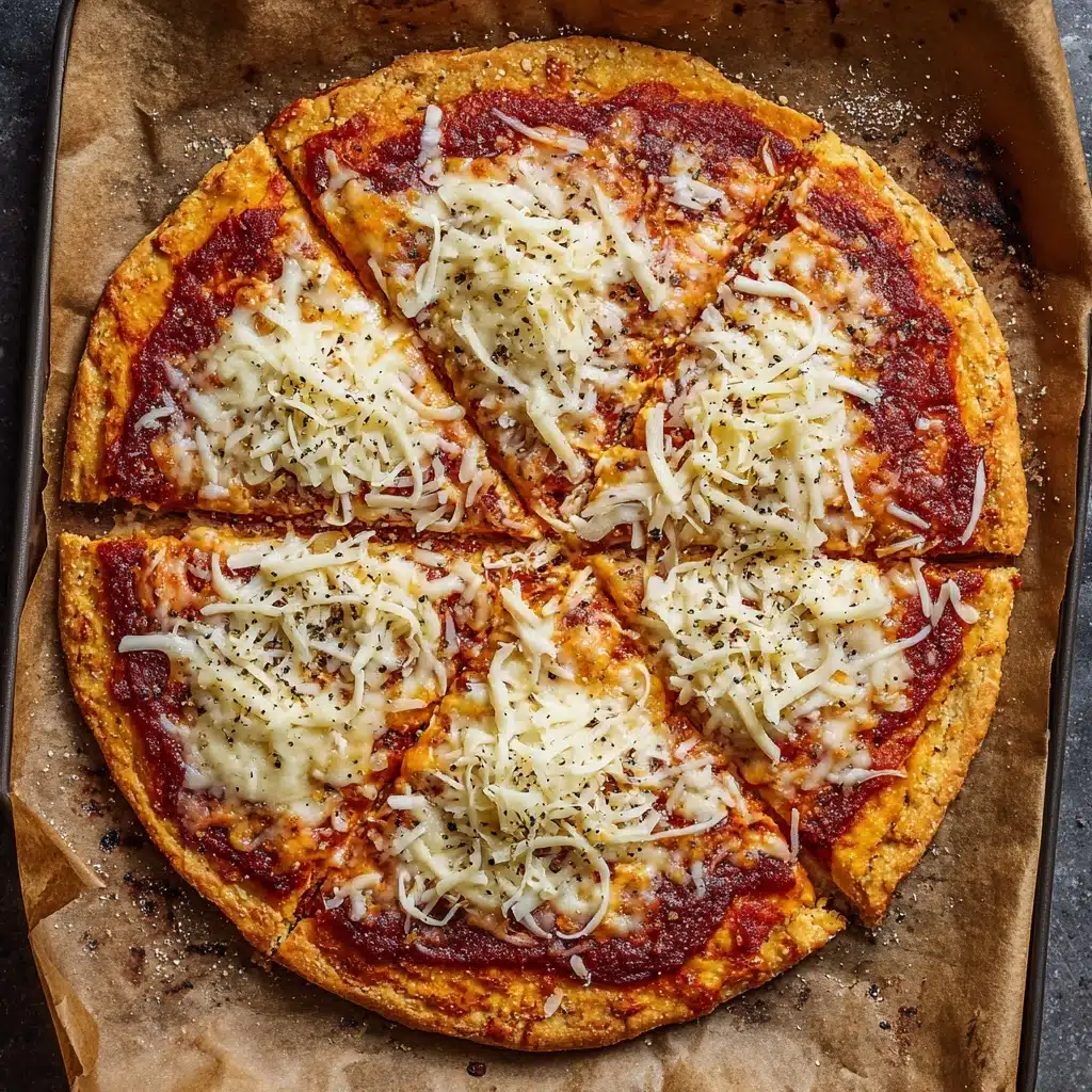 Low Carb Pizza Crust Recipe - Recipe Image