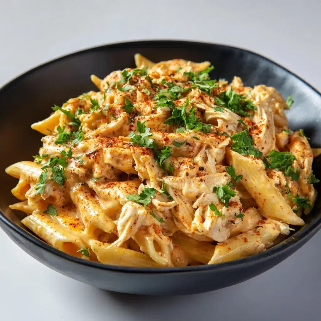 Buffalo Chicken Alfredo Penne Recipe