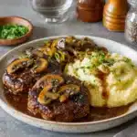 Salisbury Steak with Mushroom Gravy Recipe