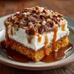 Pumpkin Caramel Poke Cake Recipe