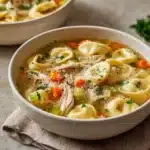 Easy Tortellini Soup with Chicken Broth Recipe