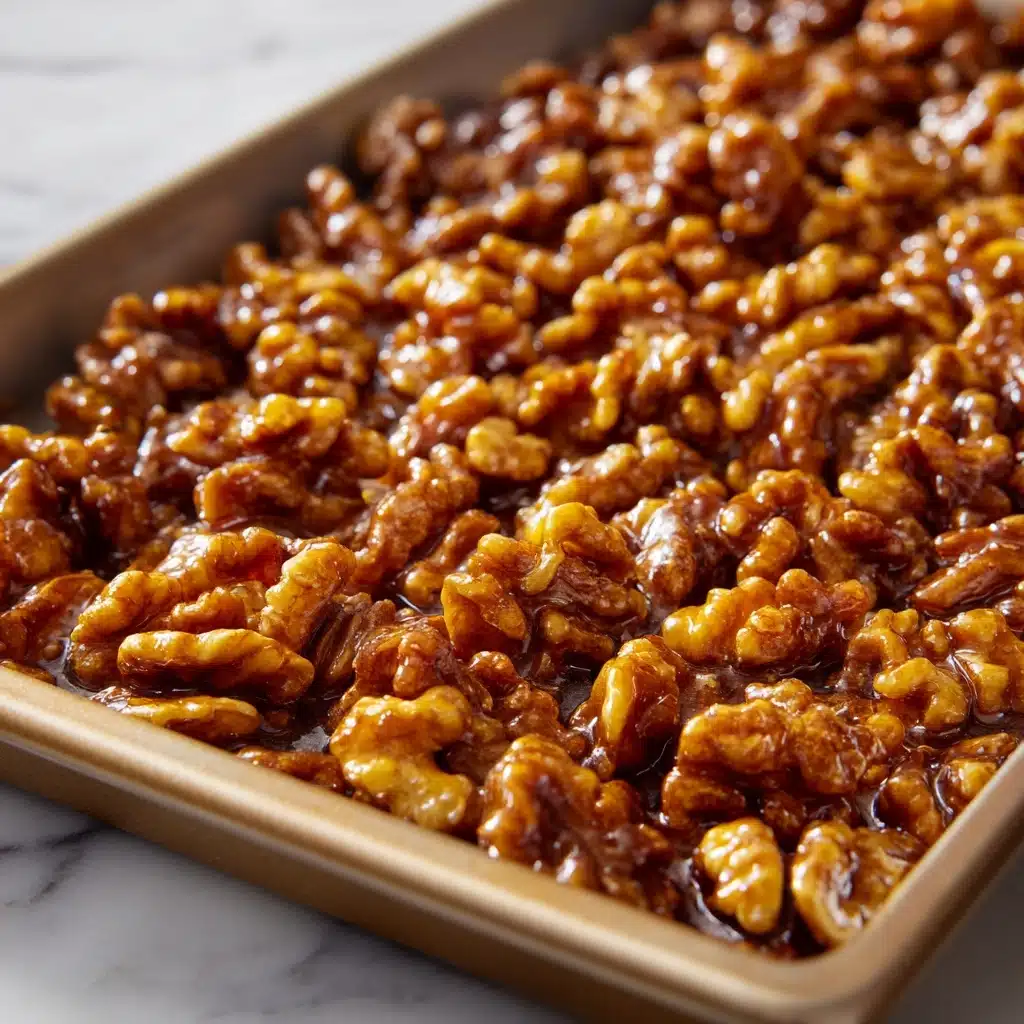 Brown Sugar Candied Walnuts Recipe