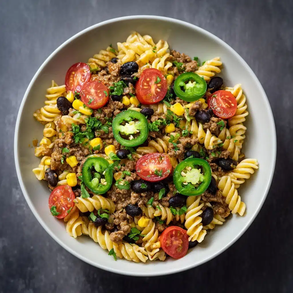 Taco Pasta Salad Recipe - Recipe Image