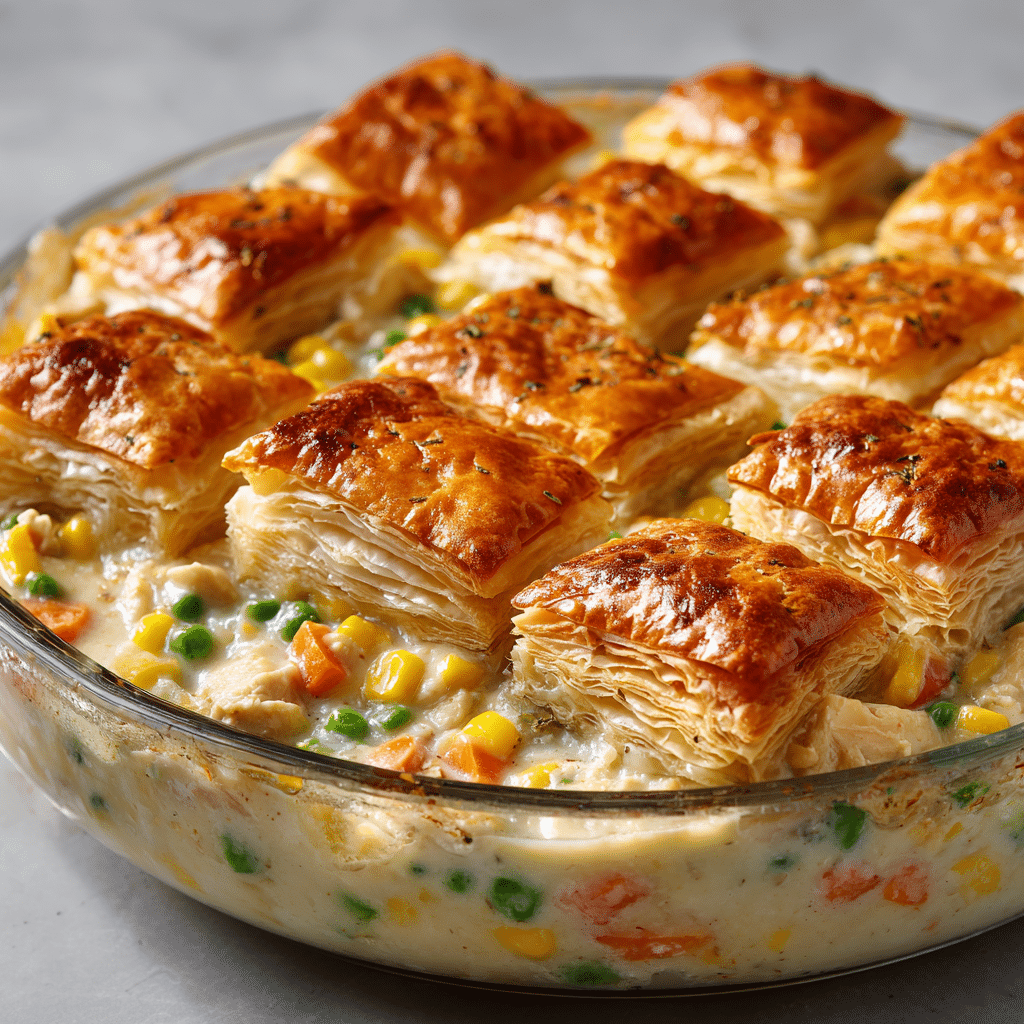 Chicken Pot Pie Bake Recipe - Recipe Image