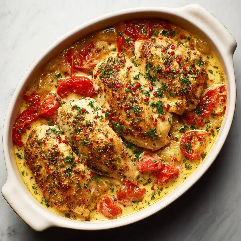 Baked Tuscan Chicken Breasts Recipe