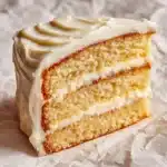 Vanilla Buttermilk Pound Cake with Cream Cheese Glaze Recipe