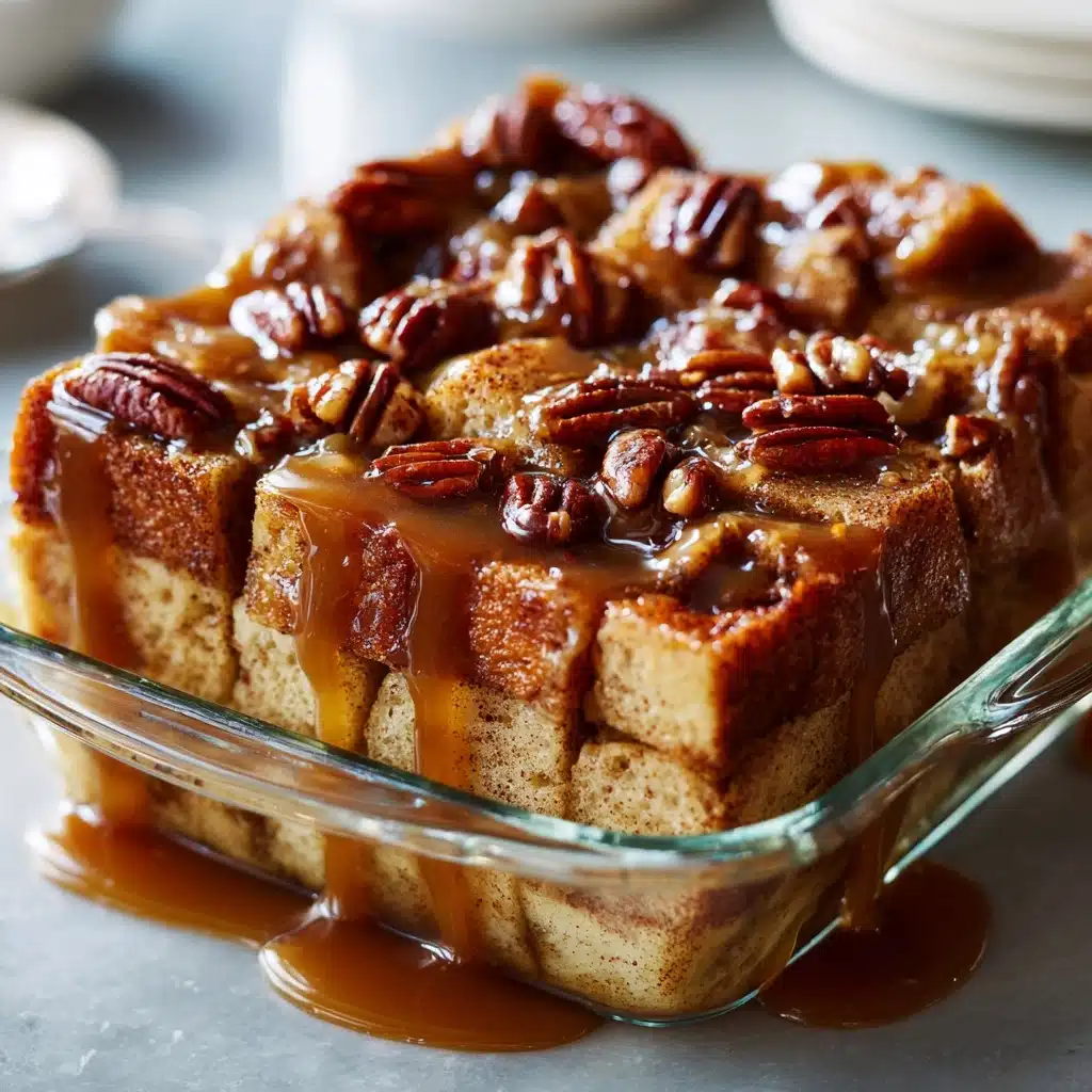 Pumpkin Praline Bread Pudding Recipe