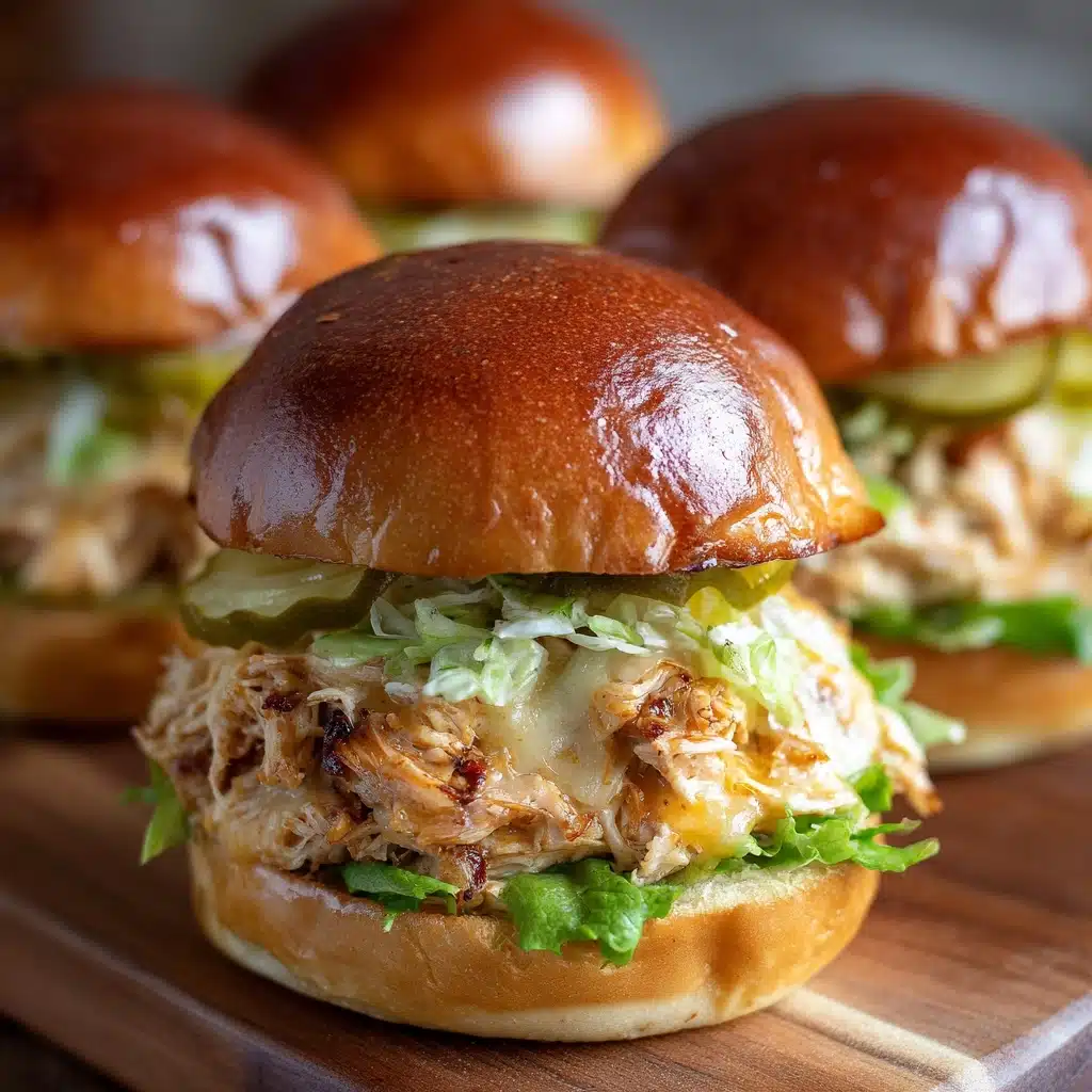 Crock Pot Ranch Chicken Sandwiches Recipe - Recipe Image