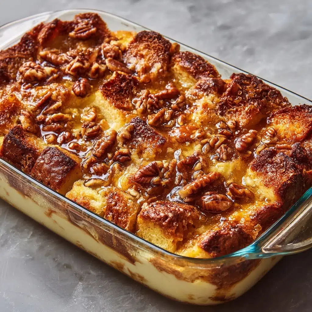 Pecan Pie Bread Pudding Recipe
