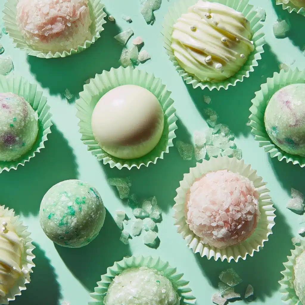 Minty Snowball Cookies Recipe