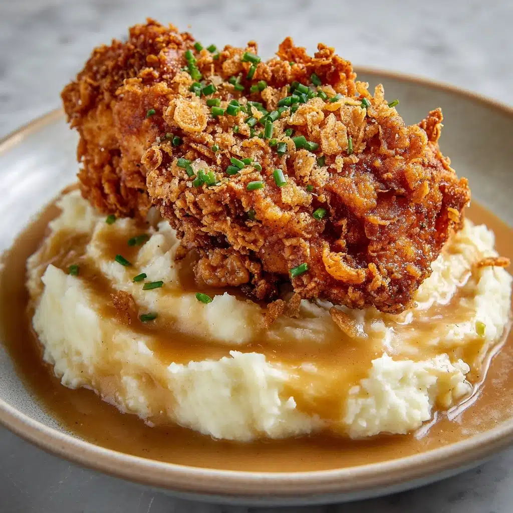 Fried Chicken and Mashed Potatoes Recipe