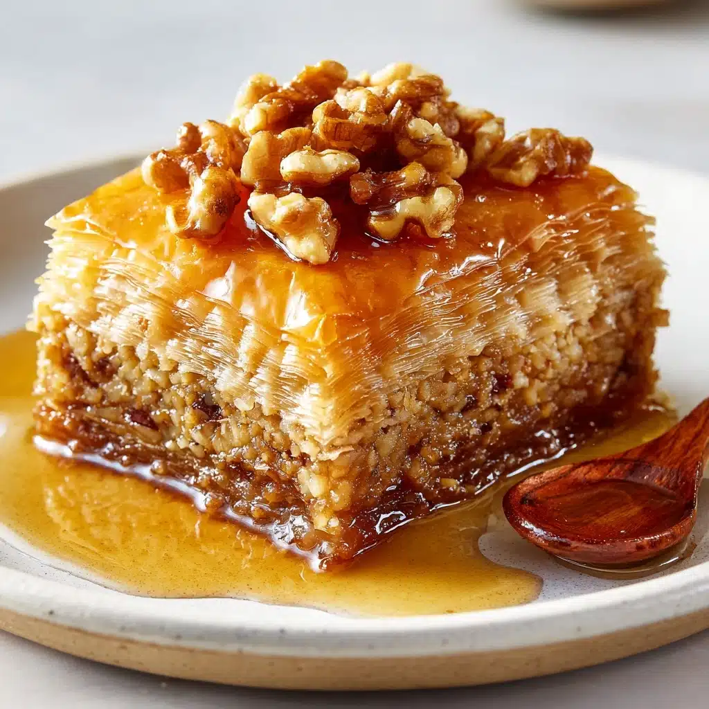 Homemade Baklava Recipe