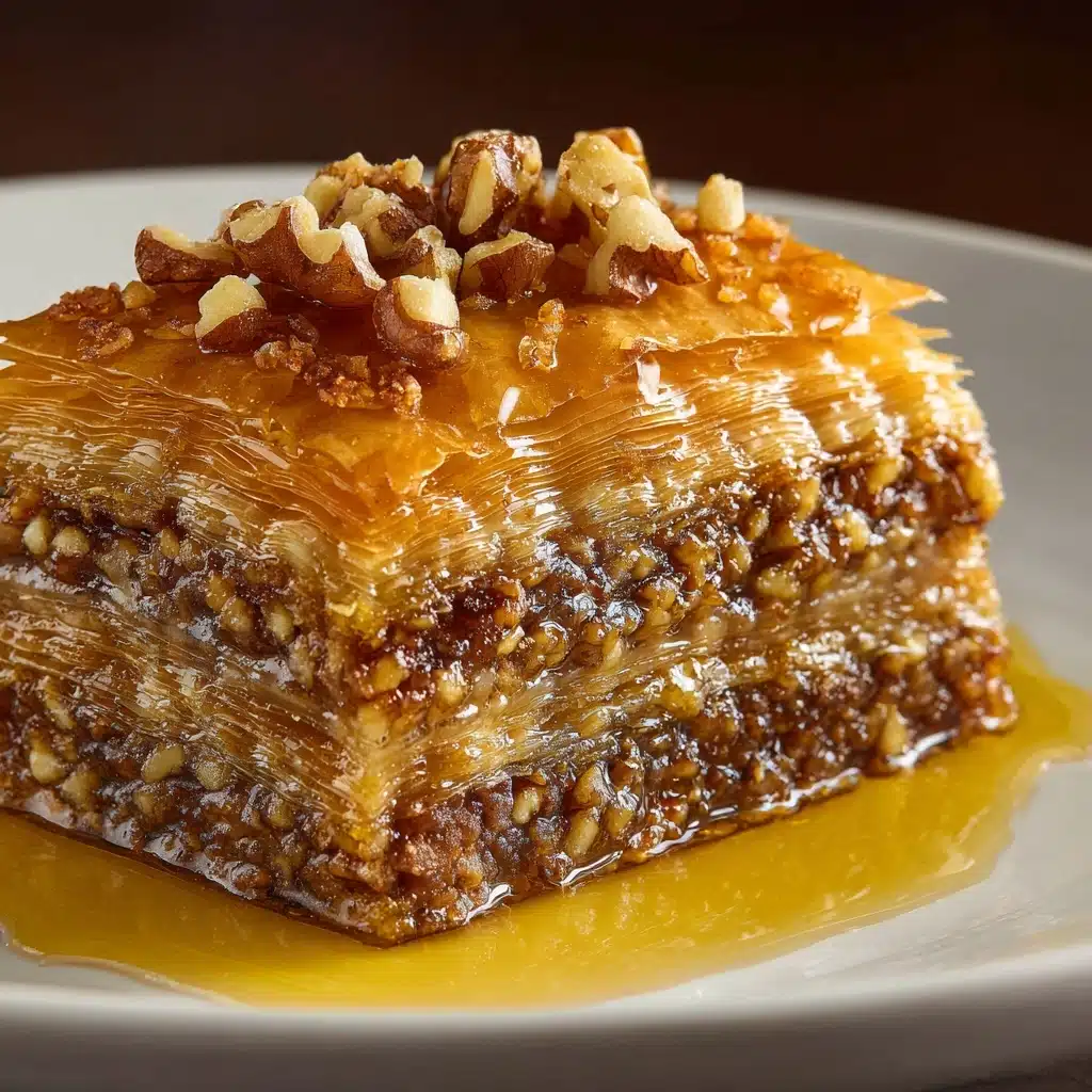 Homemade Baklava Recipe - Recipe Image