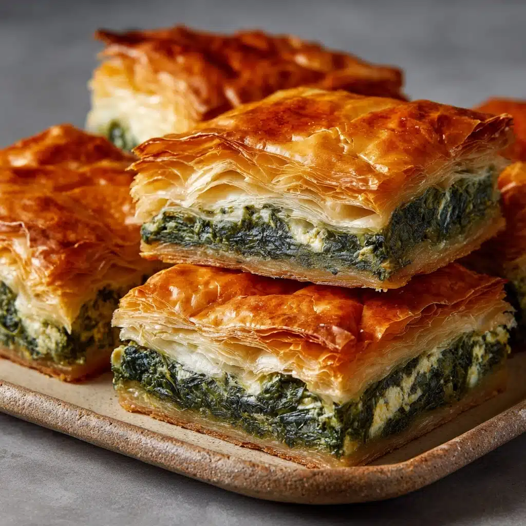 Savory Spinach & Feta Puff Pastry Bites Recipe