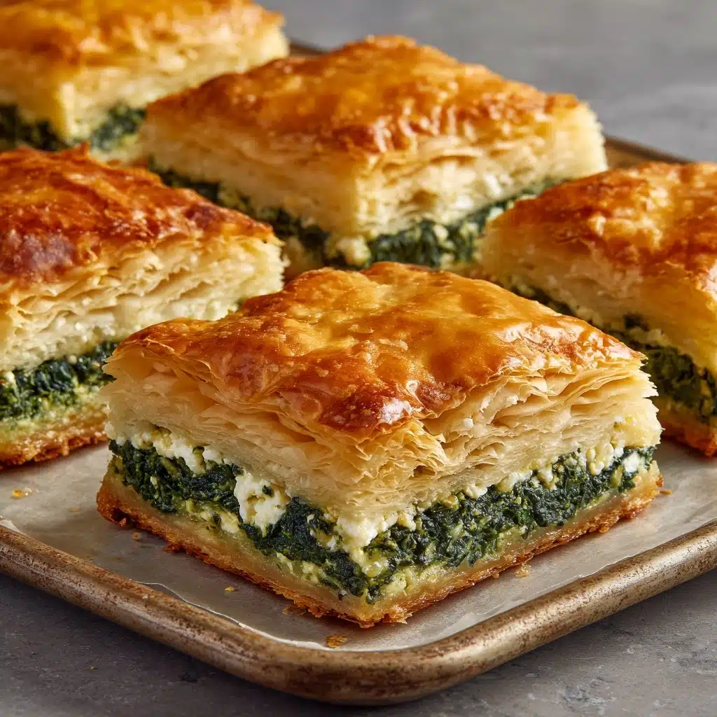 Savory Spinach & Feta Puff Pastry Bites Recipe - Recipe Image