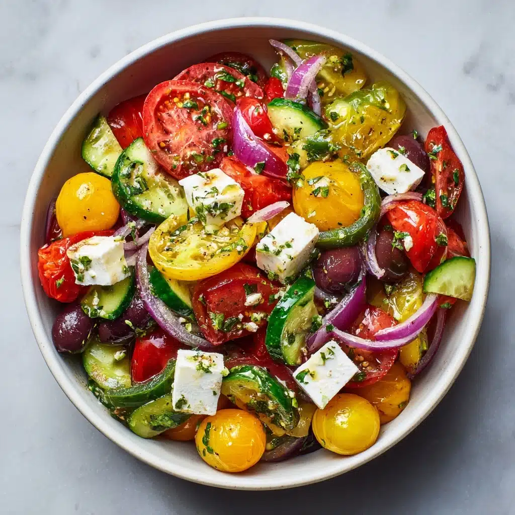 Classic Greek Salad Recipe - Recipe Image
