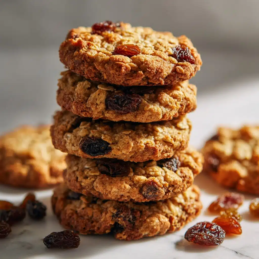 Soft & Chewy Oatmeal Raisin Cookies Recipe - Recipe Image