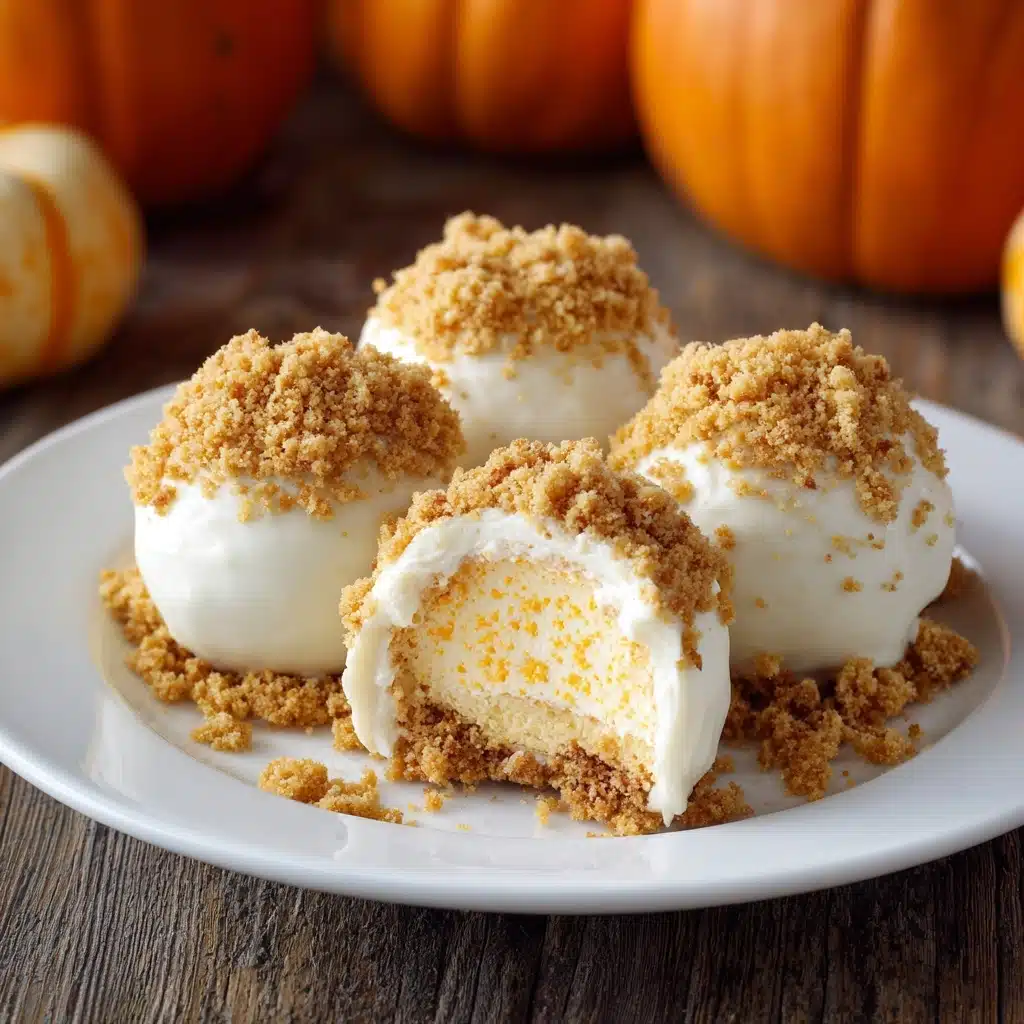 No-Bake Pumpkin Cheesecake Balls Recipe