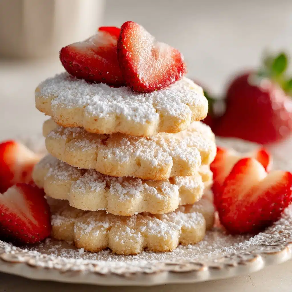Strawberry Shortbread Cookies Recipe
