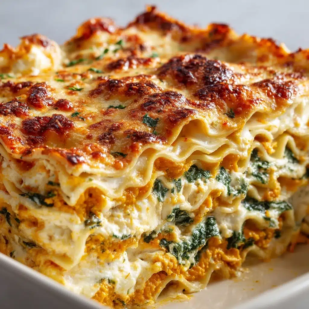 Butternut Squash and Spinach Lasagna Recipe